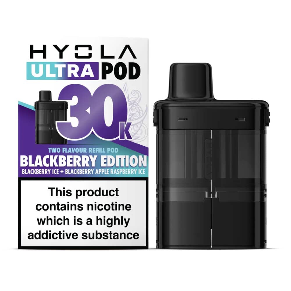 Hyola Ultra 30k Refill Pods Blackberry Edition