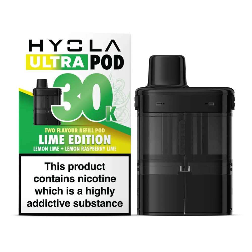 Hyola Ultra 30k Refill Pods Lime Edition