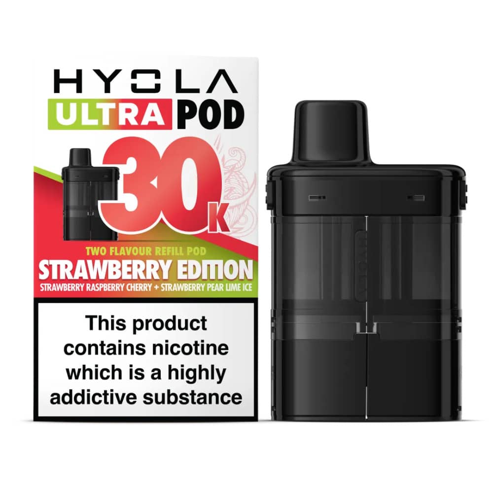 Hyola Ultra 30k Refill Pods Strawberry Edition