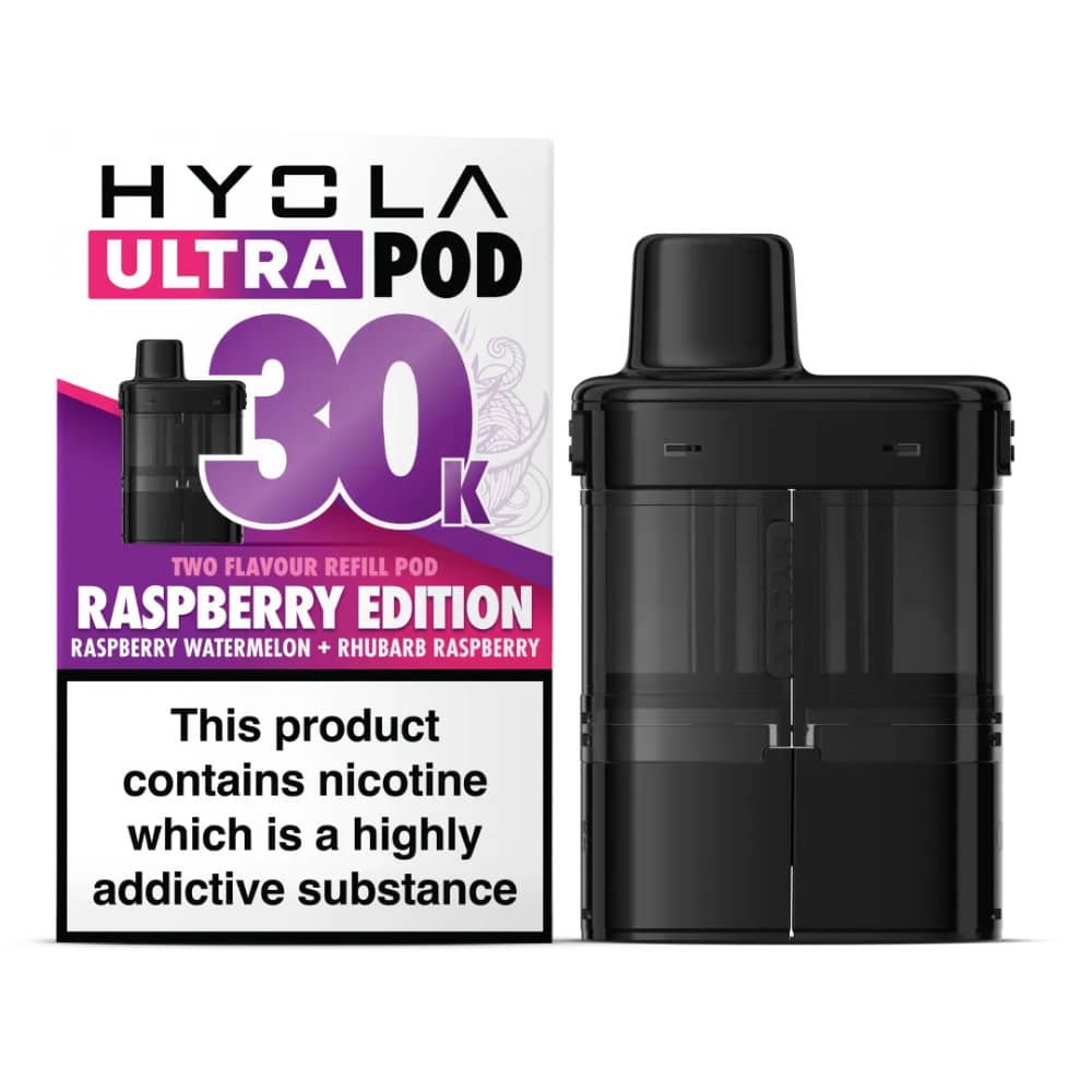 Hyola Ultra 30k Refill Pods Raspberry Edition