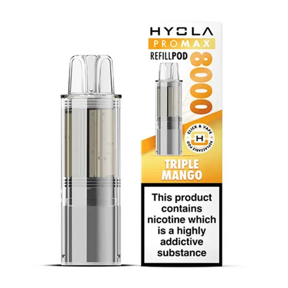 Hyola Pro Max 8000 Refill Pods Triple Mango