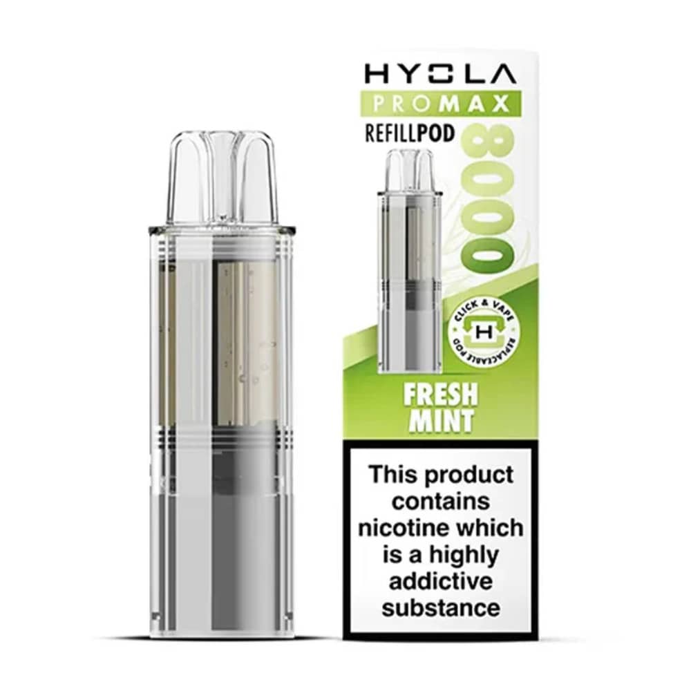 Hyola Pro Max 8000 Refill Pods Fresh Mint