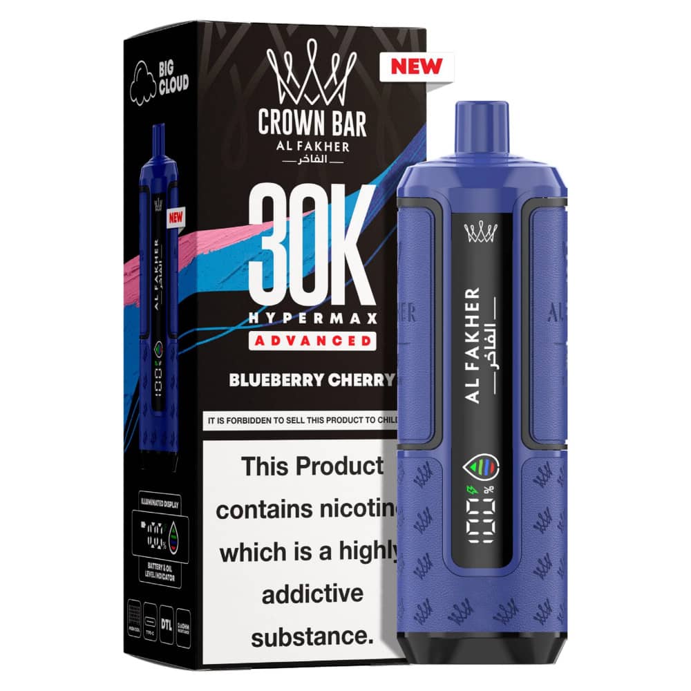Al Fakher 30k Hypermax Blueberry Cherry