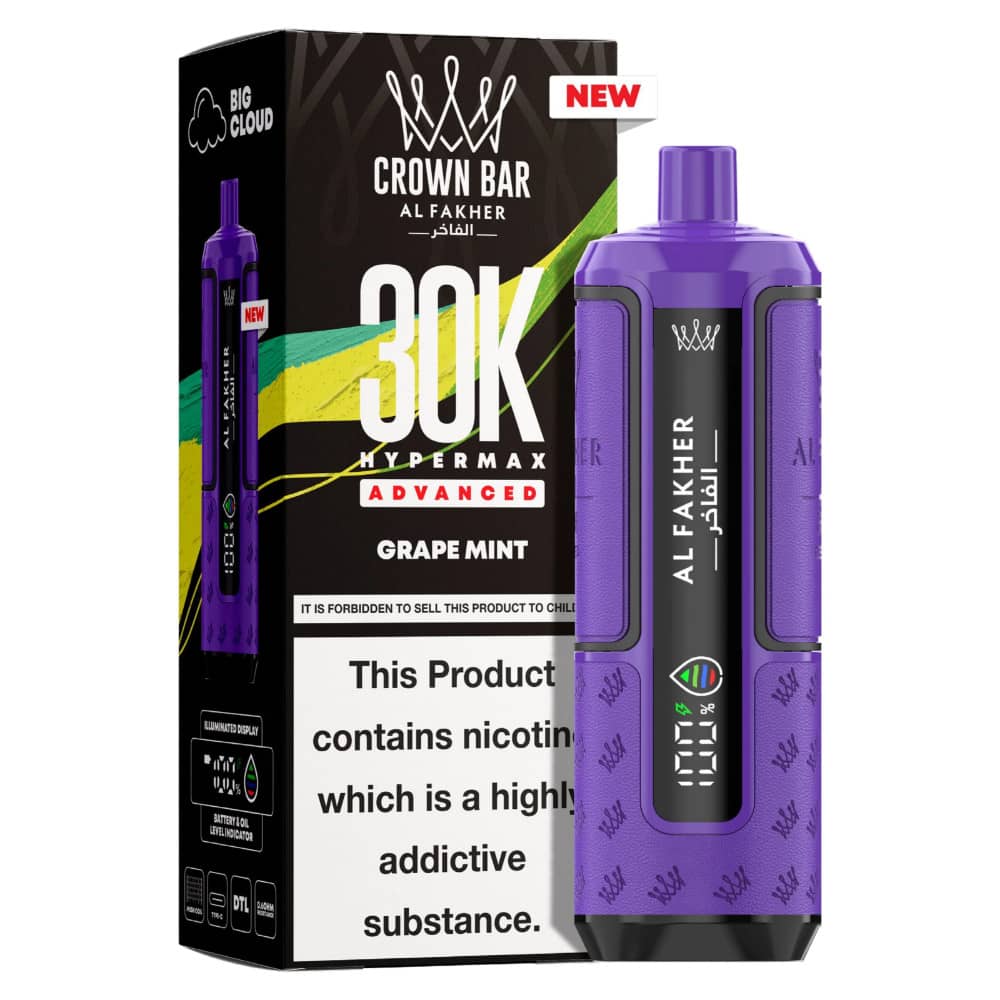 Al Fakher 30k Hypermax Grape Mint