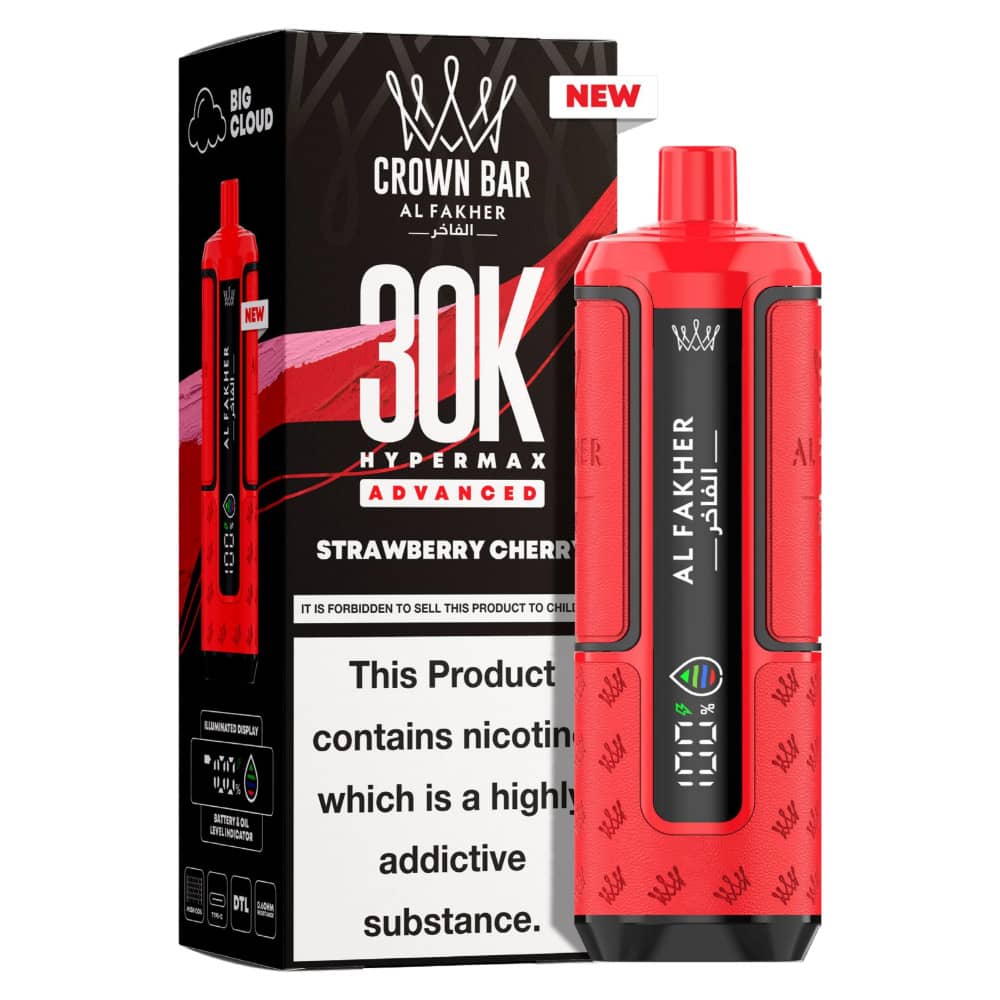 Al Fakher 30k Hypermax Strawberry Cherry
