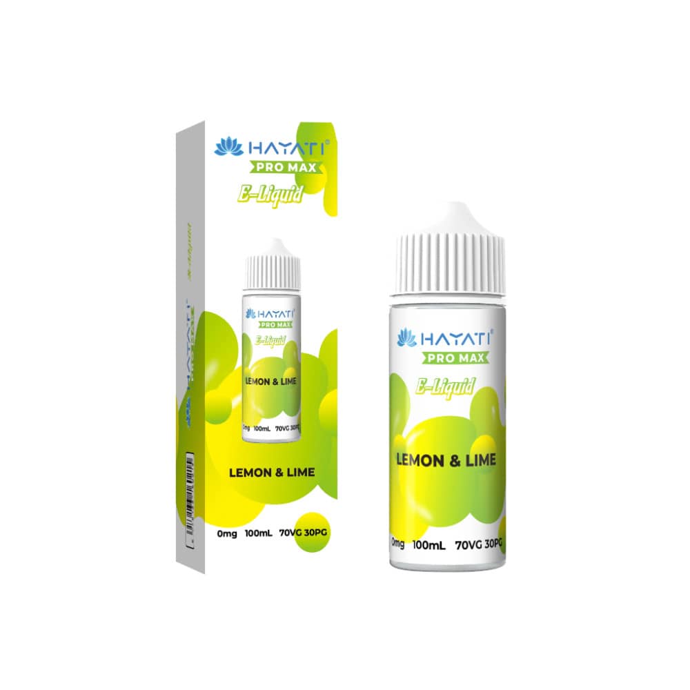 Hayati Pro Max 100ml E-Liquids 70/30 Lemon Lime