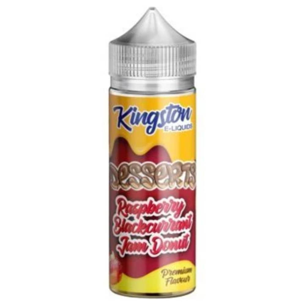Kingston Dessert 100ml E-Liquids Raspberry Blackcurrant Jam Donut