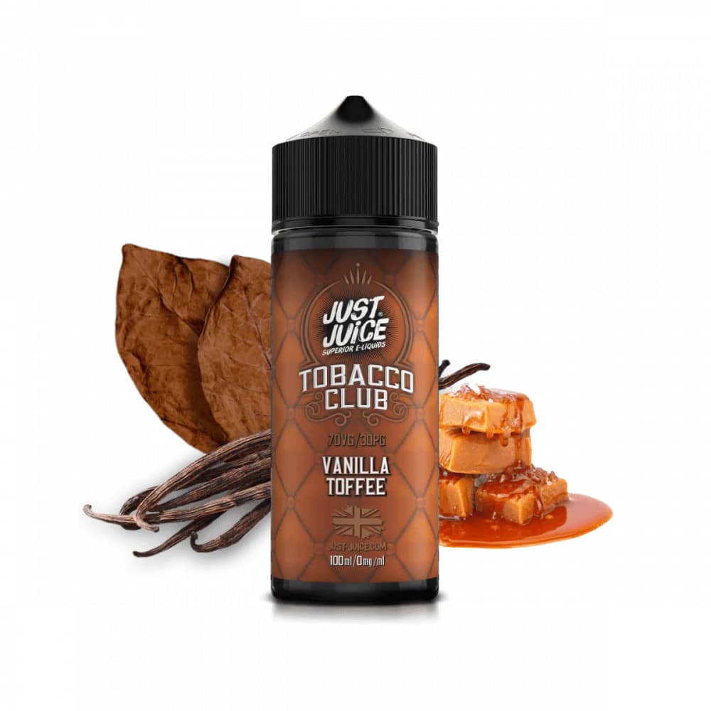 Just Juice 100ml E-Liquids Vanilla Toffee Toabacco