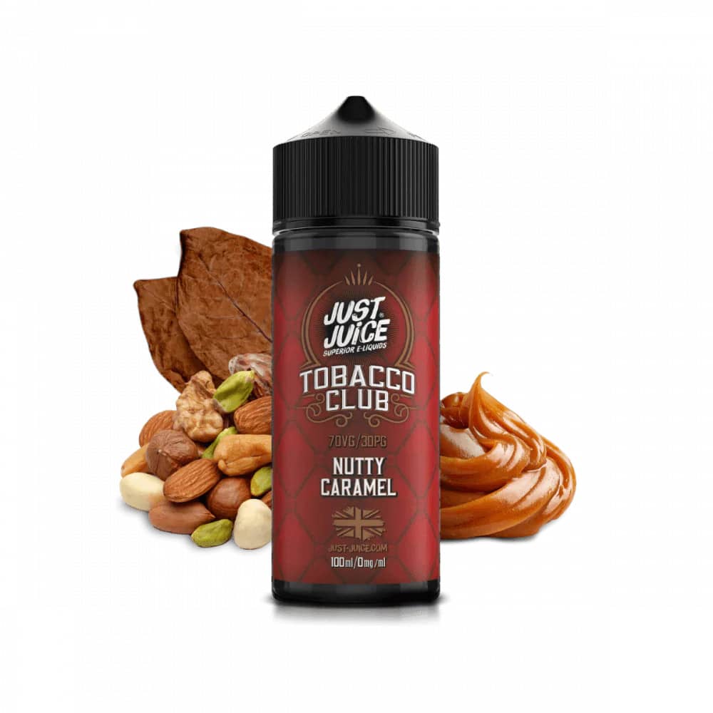 Just Juice 100ml E-Liquids Nutty Caramel Tobacco