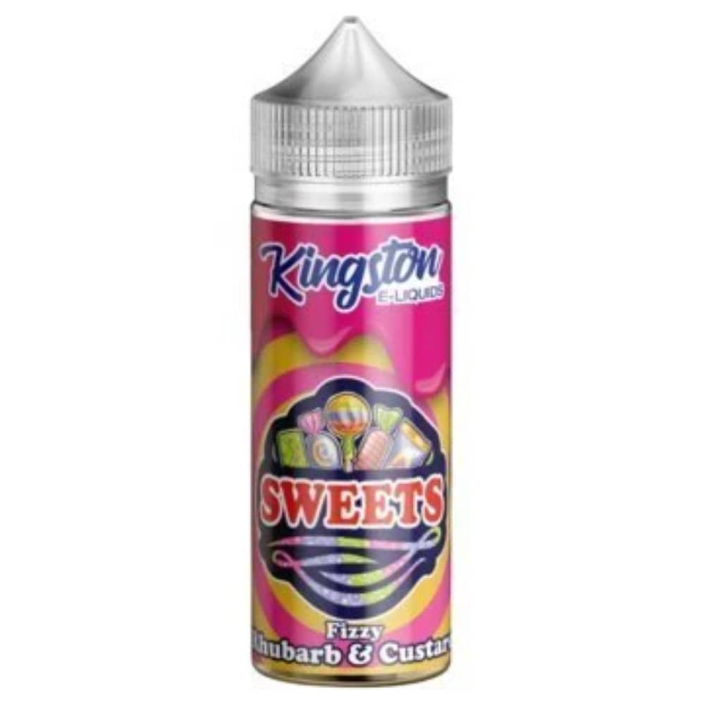 Kingston Sweets 100ml E-Liquids Fizzy Rhubarb & Custard