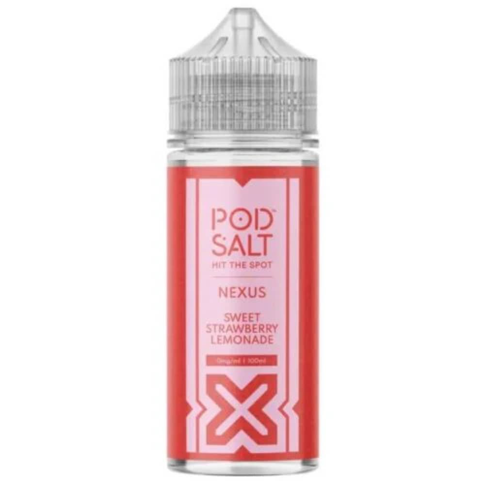 Pod Salt Nexus 100ml E-Liquids Sweet Strawberry Lemonade