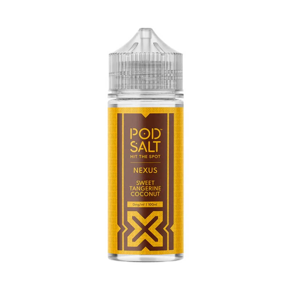 Pod Salt Nexus 100ml E-Liquids Sweet Tangerine Coconut