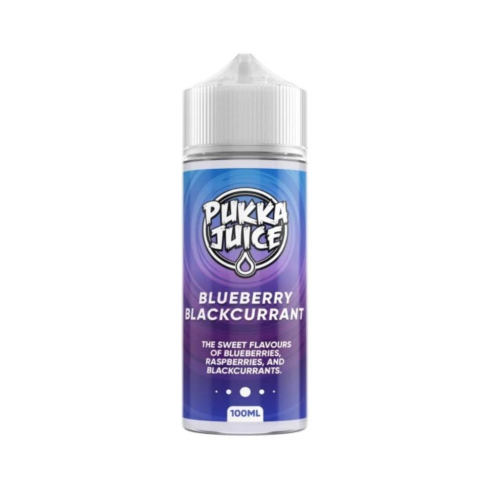 Pukka Juice 100ml E-Liquids Blueberry Blackcurrant