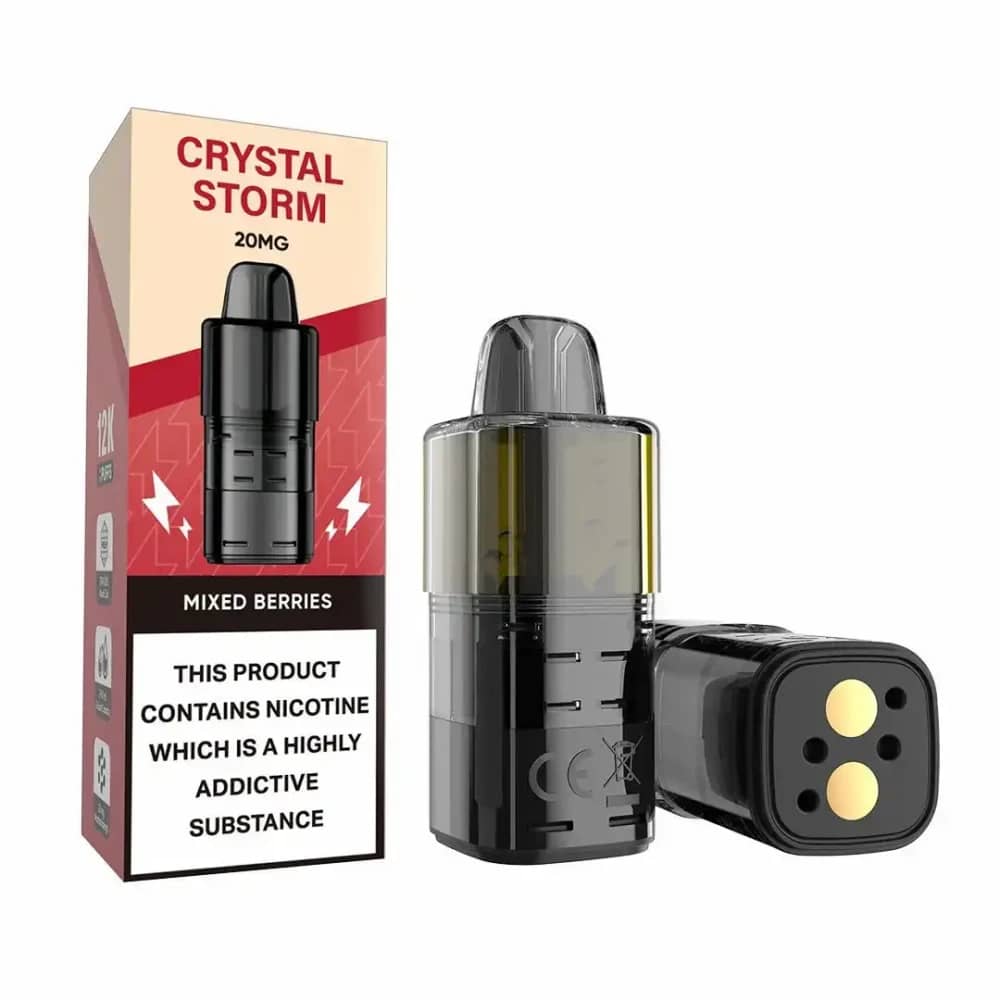 Crystal Strom Bar 12k Refill Pods Mix Berry