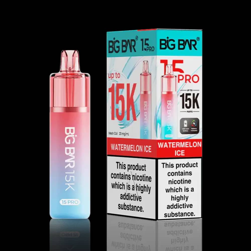Big Bar Pro 15k Prefilled Vape Kit Watermelon Ice