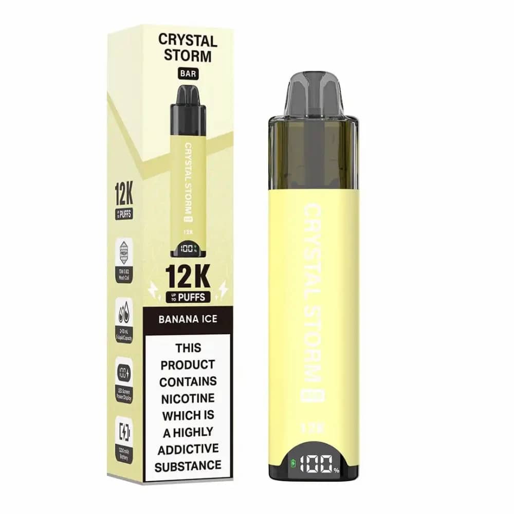 Crystal Strom Bar 12k Vape Kit