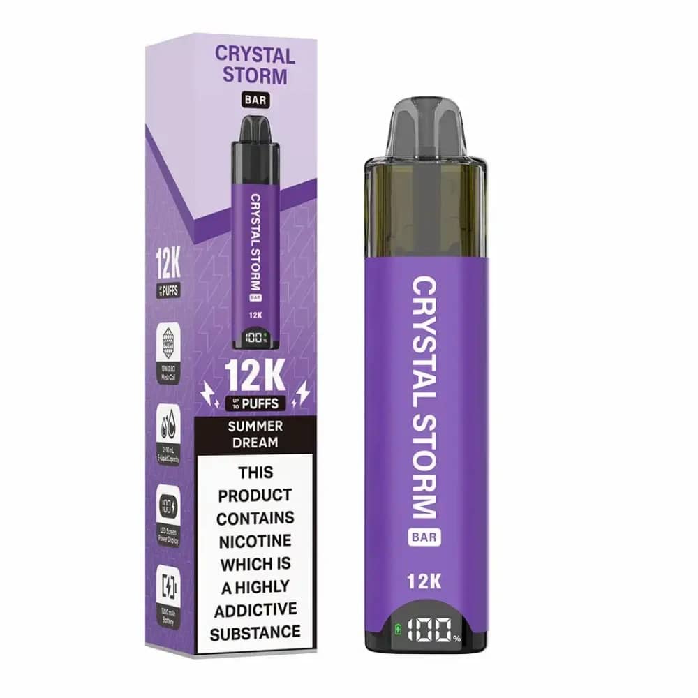 Crystal Strom Bar 12k Vape Kit Summer Dream