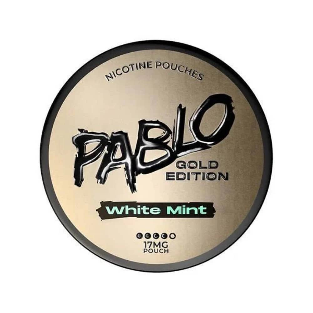Pablo Nicotine Pouches - Gold Edition White Mint 17mg