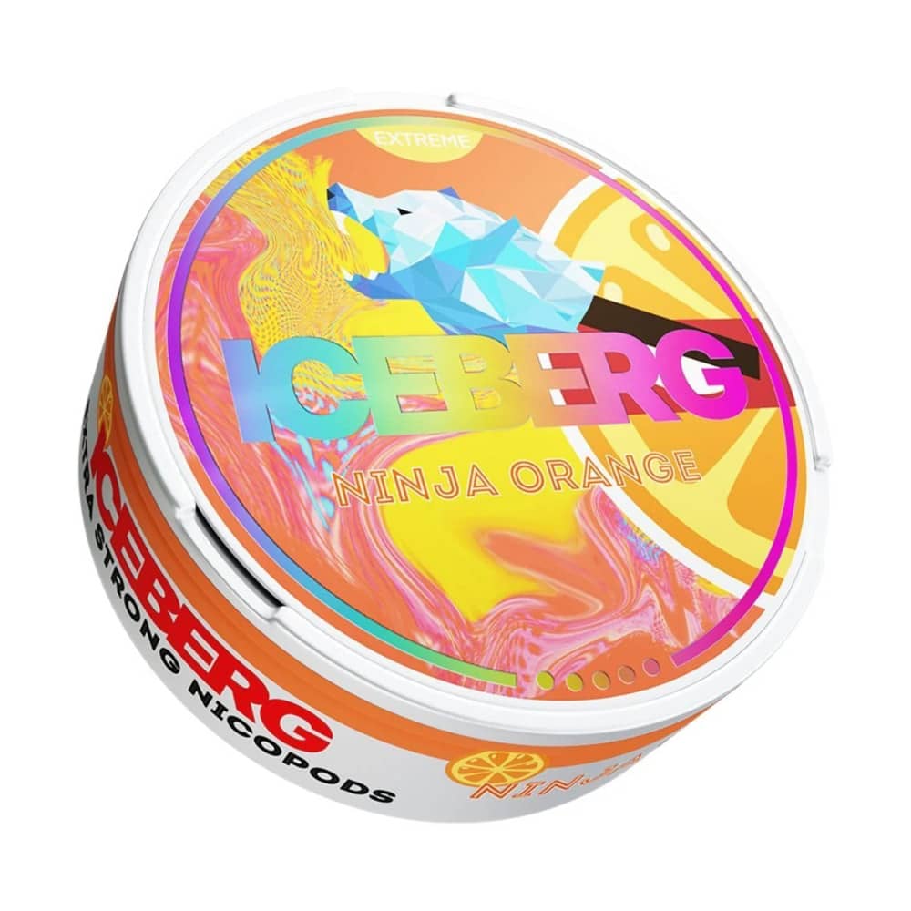 Iceberg Nicotine Pouches Ninja Orange