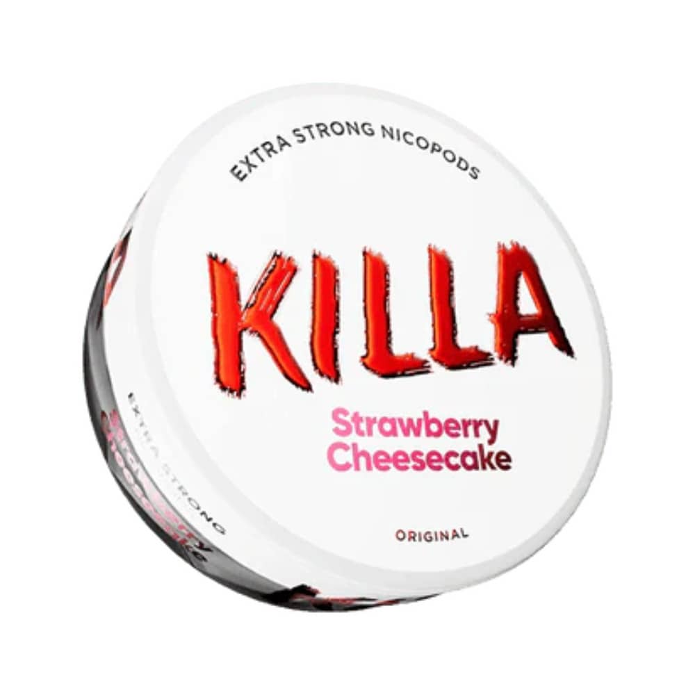 Killa Nicotine Pouches Strawberry Cheesecake 16mg