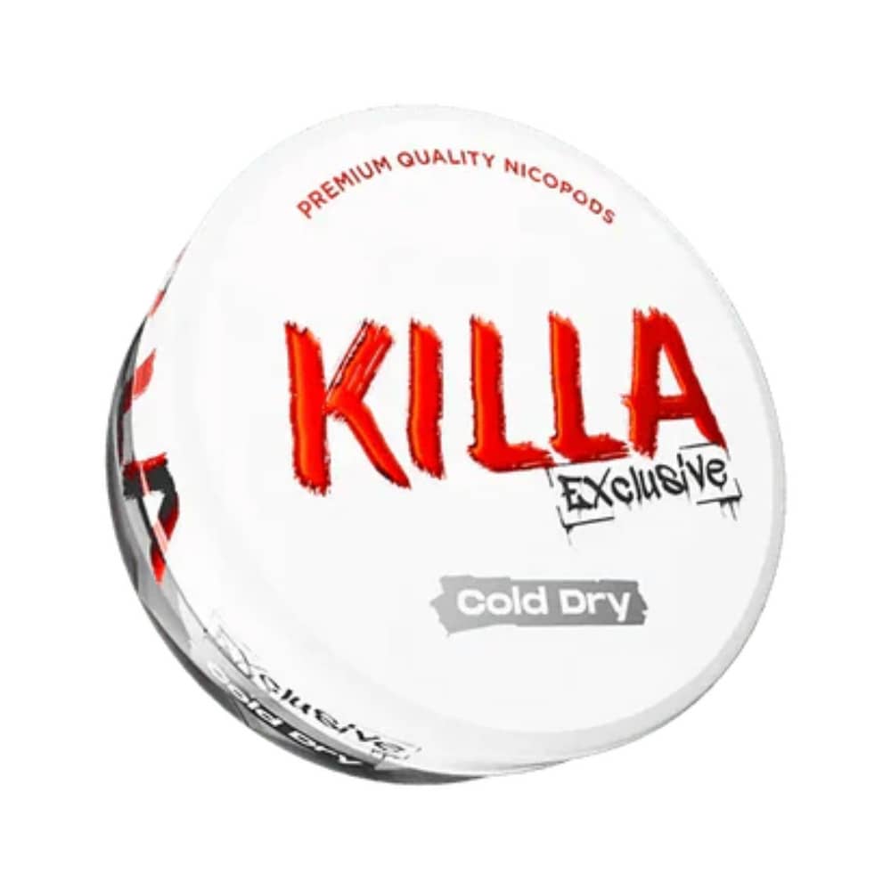 Killa Nicotine Pouches Cold Dry 16mg