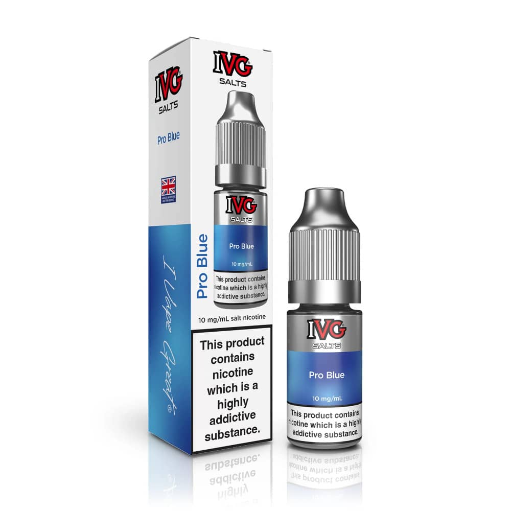 IVG Salt e liquids 10ml Pro Blue 20mg