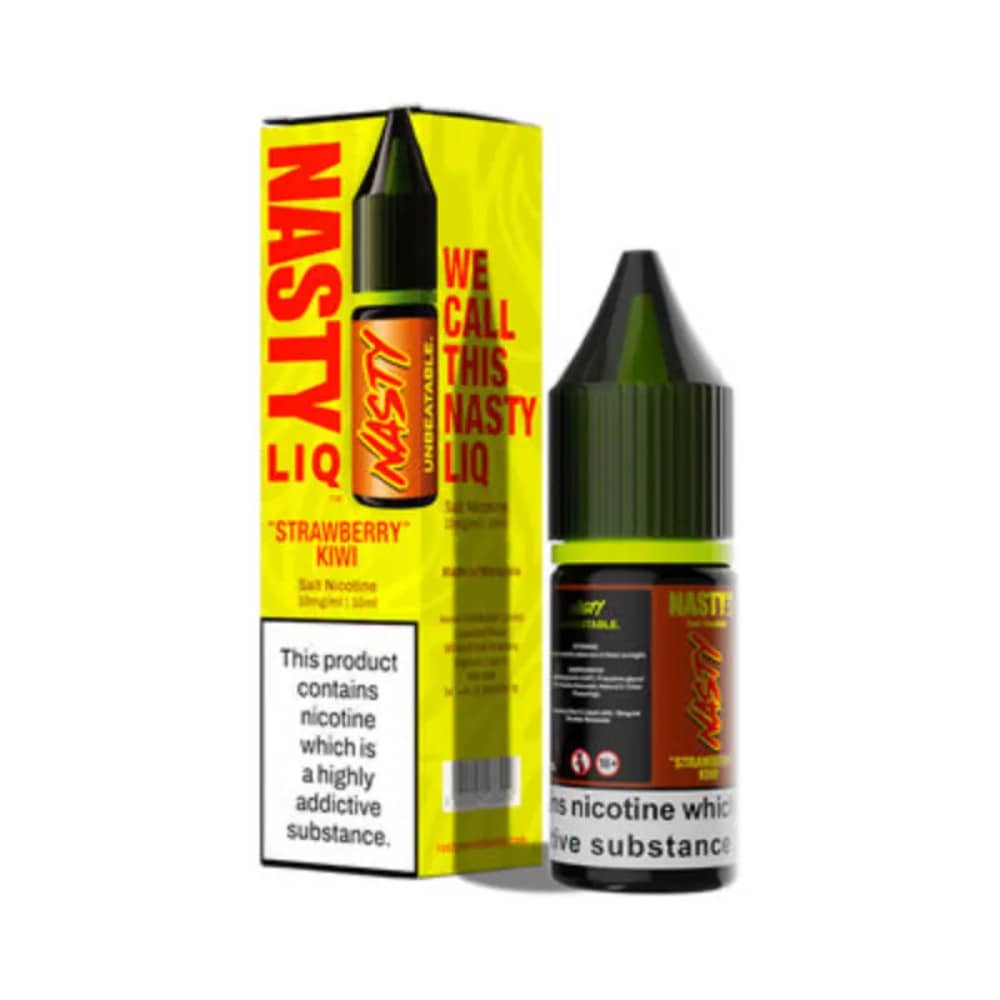 Nasty Liq Nic Salts e liquids 10ml Strawberry Kiwi 20mg