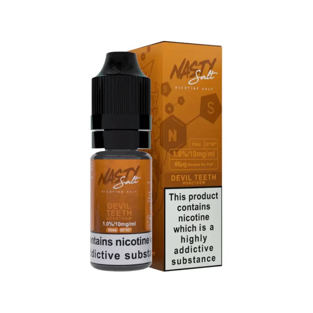 Nasty Juice Nic Salts e liquids 10ml Devil Teeth 20mg