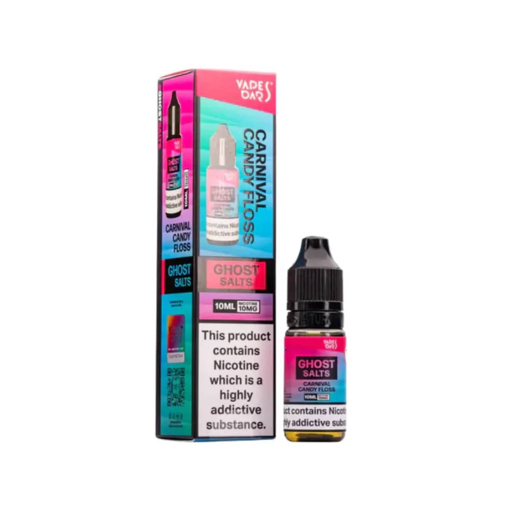 Ghost 3500 Nic Salts e liquids 10ml Carnival Candy 10mg