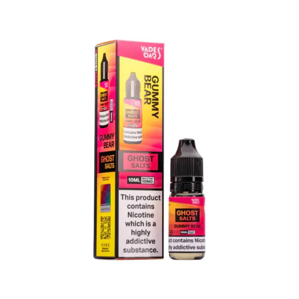 Ghost 3500 Nic Salts e liquids 10ml Gummy Bear 10mg