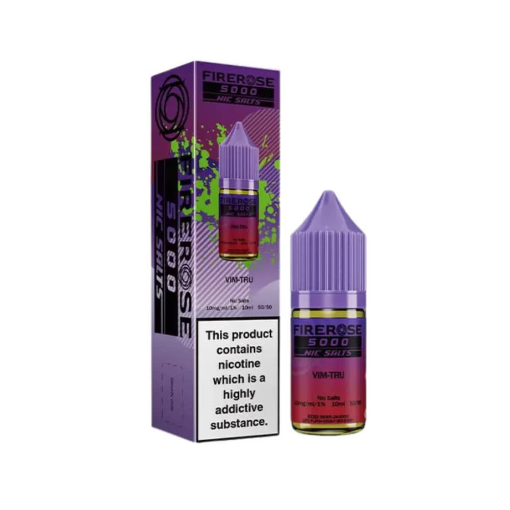 Firerose 5000 Nic Salt e liquids Vim-Tru 10mg