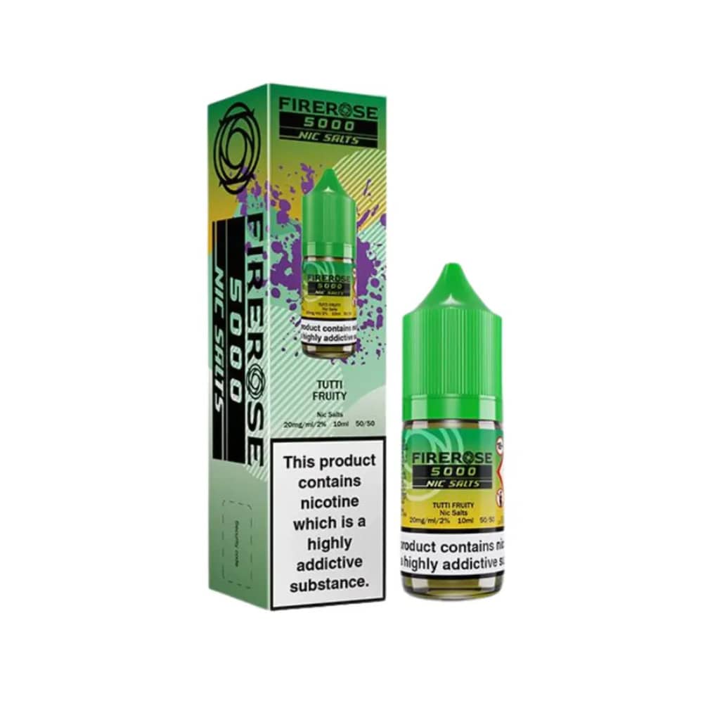 Firerose 5000 Nic Salt e liquids Tutti Fruity 20mg