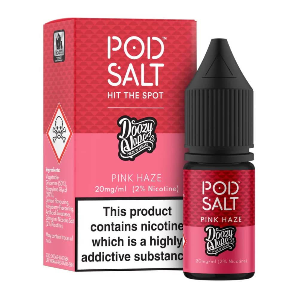 Pod Salt Fusions Nic Salts e liquids 10ml Doozy - Pink haze 11mg