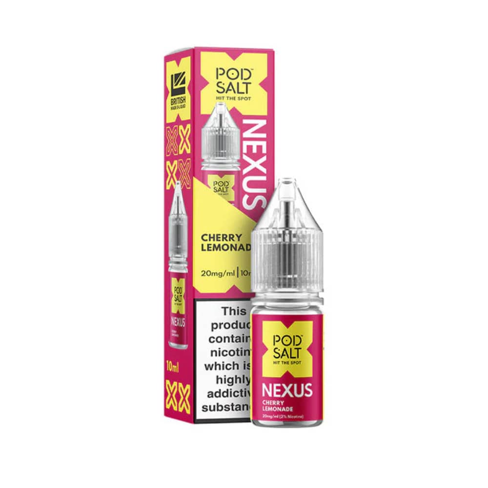 Pod Salt Nexus e liquids 10ml Cherry Lemonade 20mg
