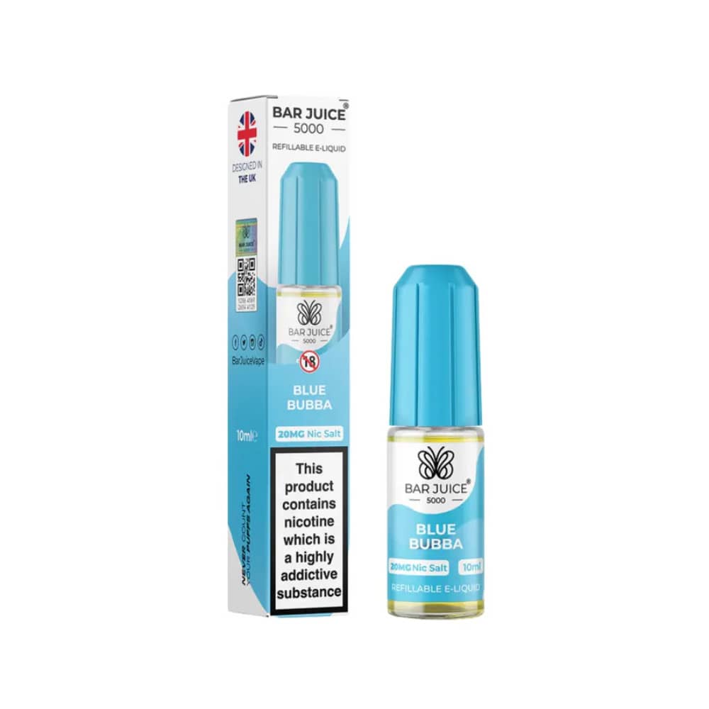 Bar Juice 5000 Nic Salt e-liquids Blue Bubba 10mg