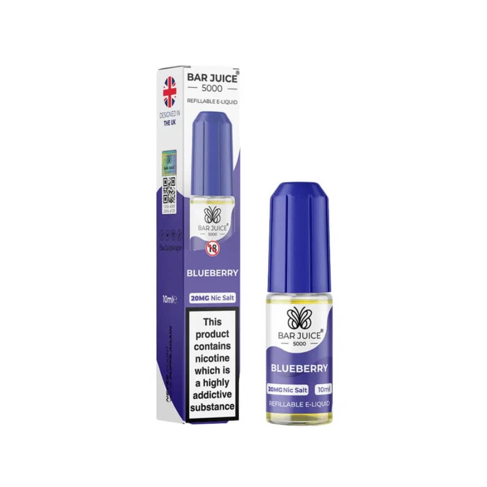 Bar Juice 5000 Nic Salt e-liquids Blueberry 20mg