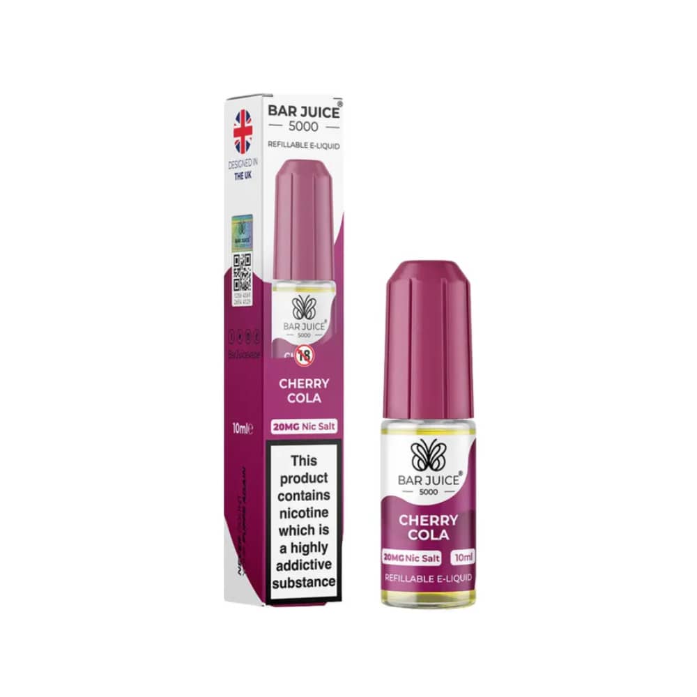 Bar Juice 5000 Nic Salt e-liquids Cherry Cola 20mg