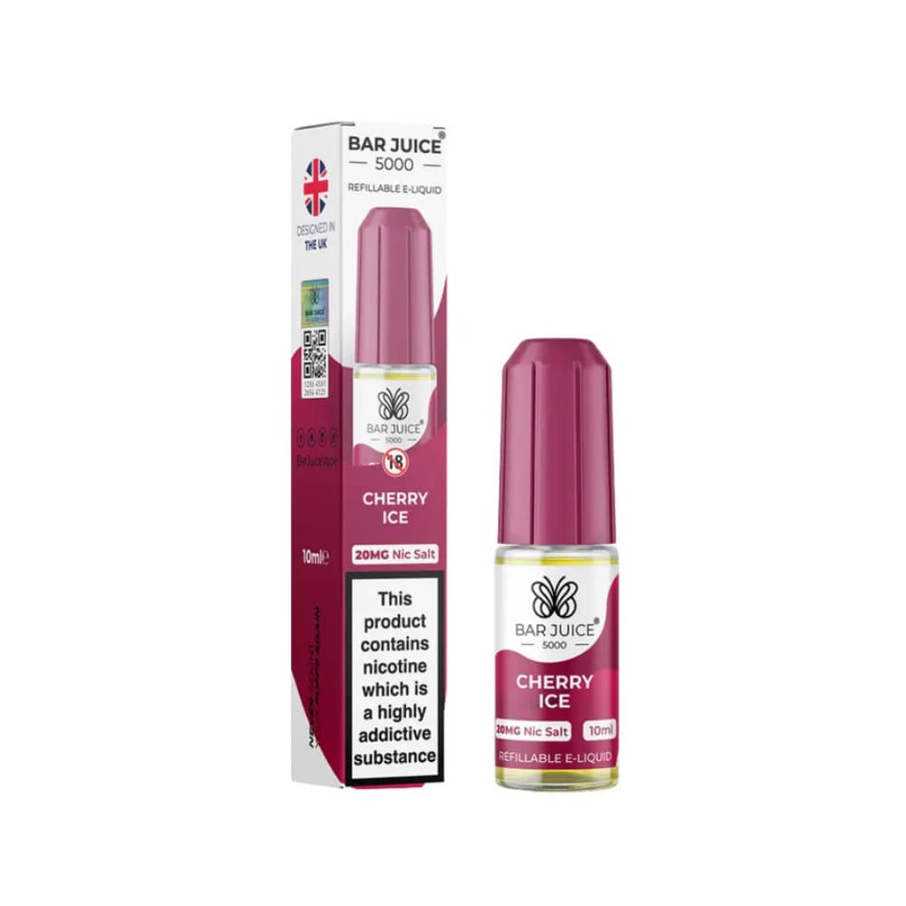 Bar Juice 5000 Nic Salt e-liquids Cherry Ice 20mg