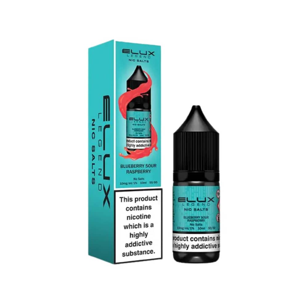 Elux Legend Nic Salt E-Liquids Blue Sour Raspberry 10mg