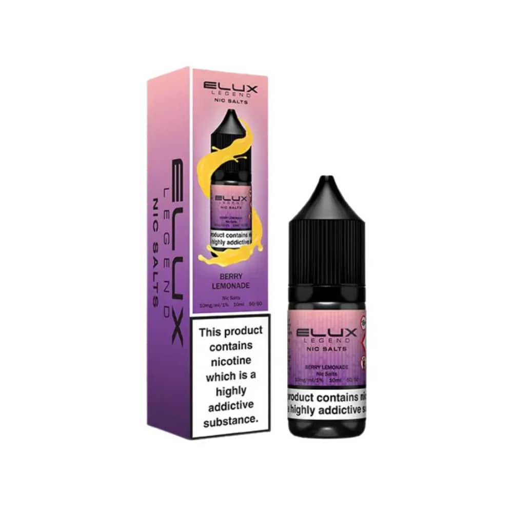 Elux Legend Nic Salt E-Liquids Berry Lemonade 10mg