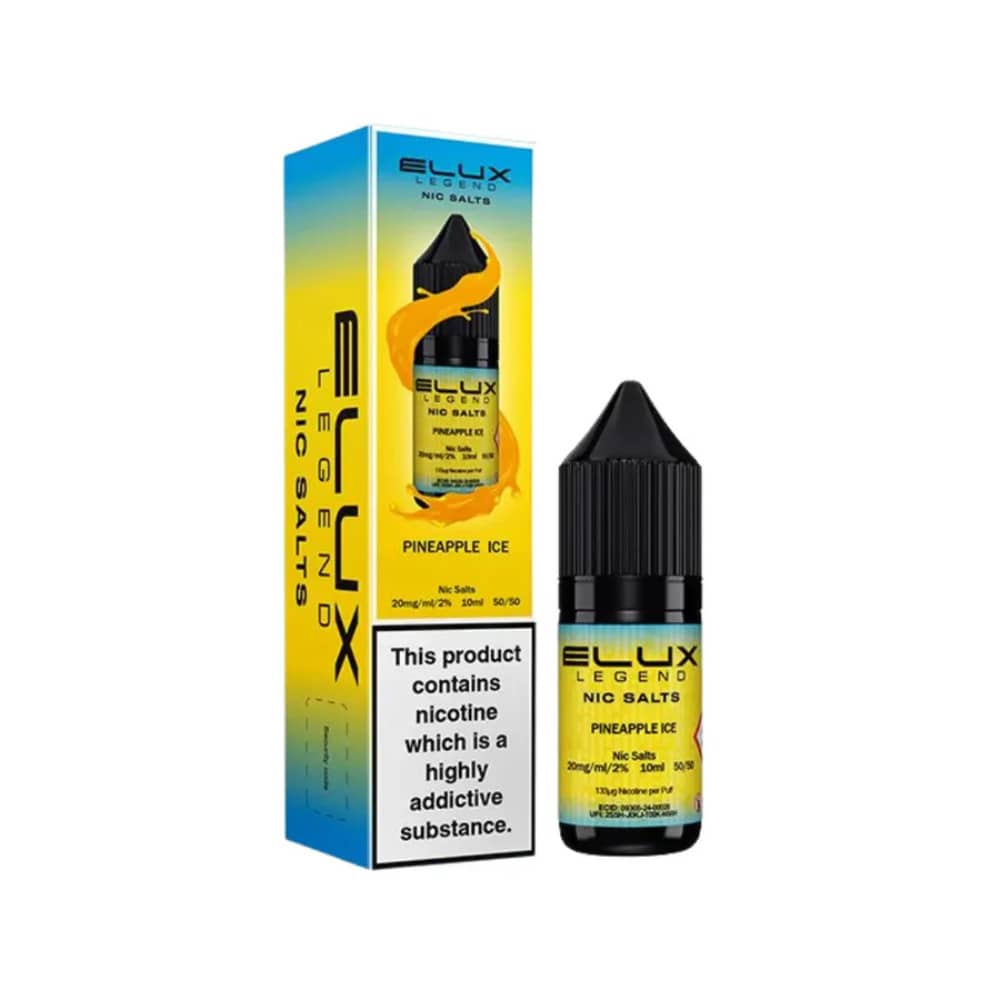 Elux Legend Nic Salt E-Liquids Pineapple Ice 20mg