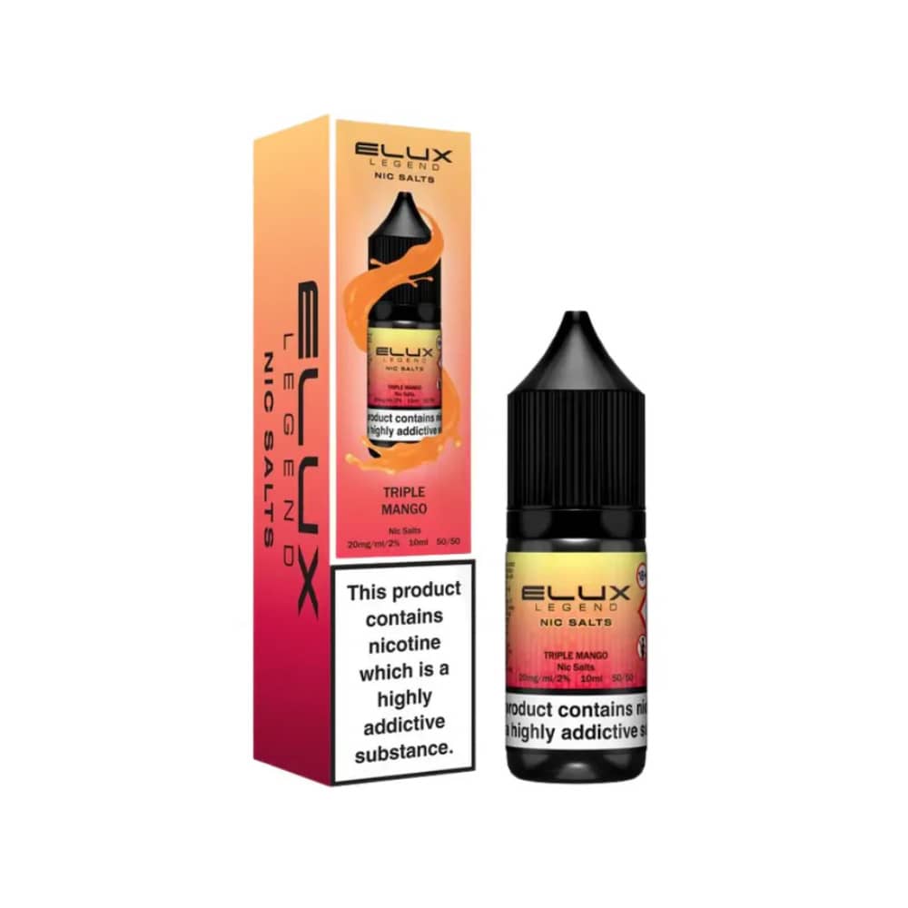 Elux Legend Nic Salt E-Liquids Triple Mango 20mg
