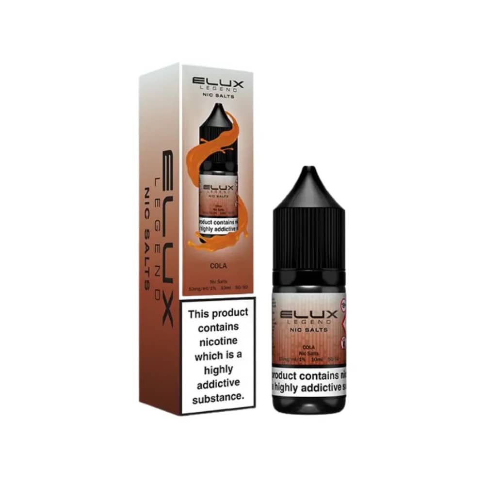 Elux Legend Nic Salt E-Liquids Cola 20mg