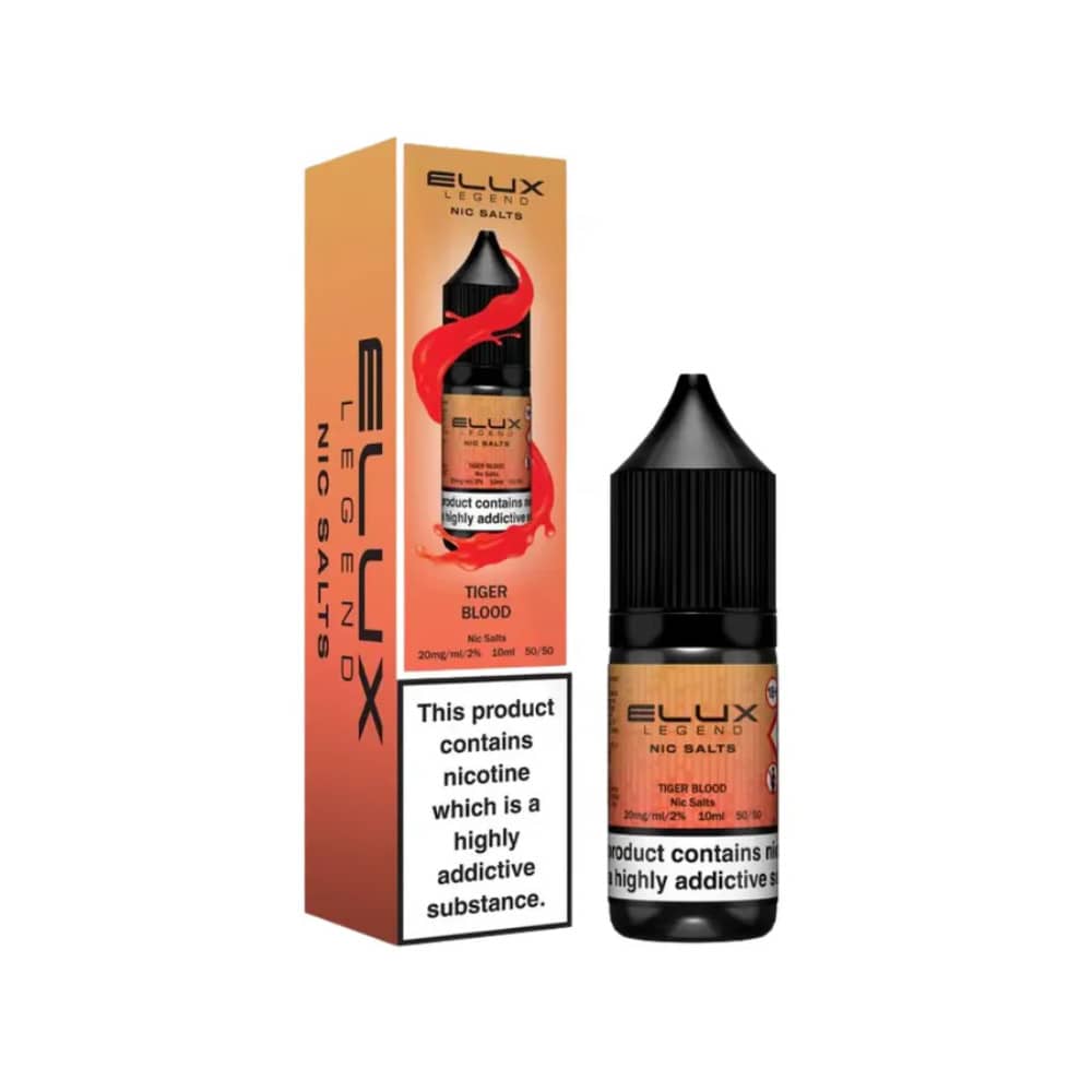 Elux Legend Nic Salt E-Liquids Tiger Blood 20mg
