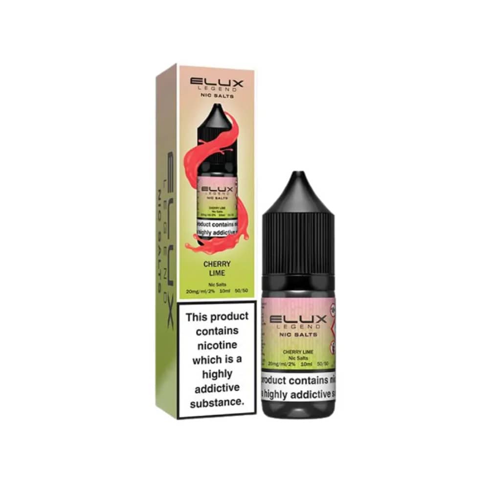 Elux Legend Nic Salt E-Liquids Cherry Lime 20mg