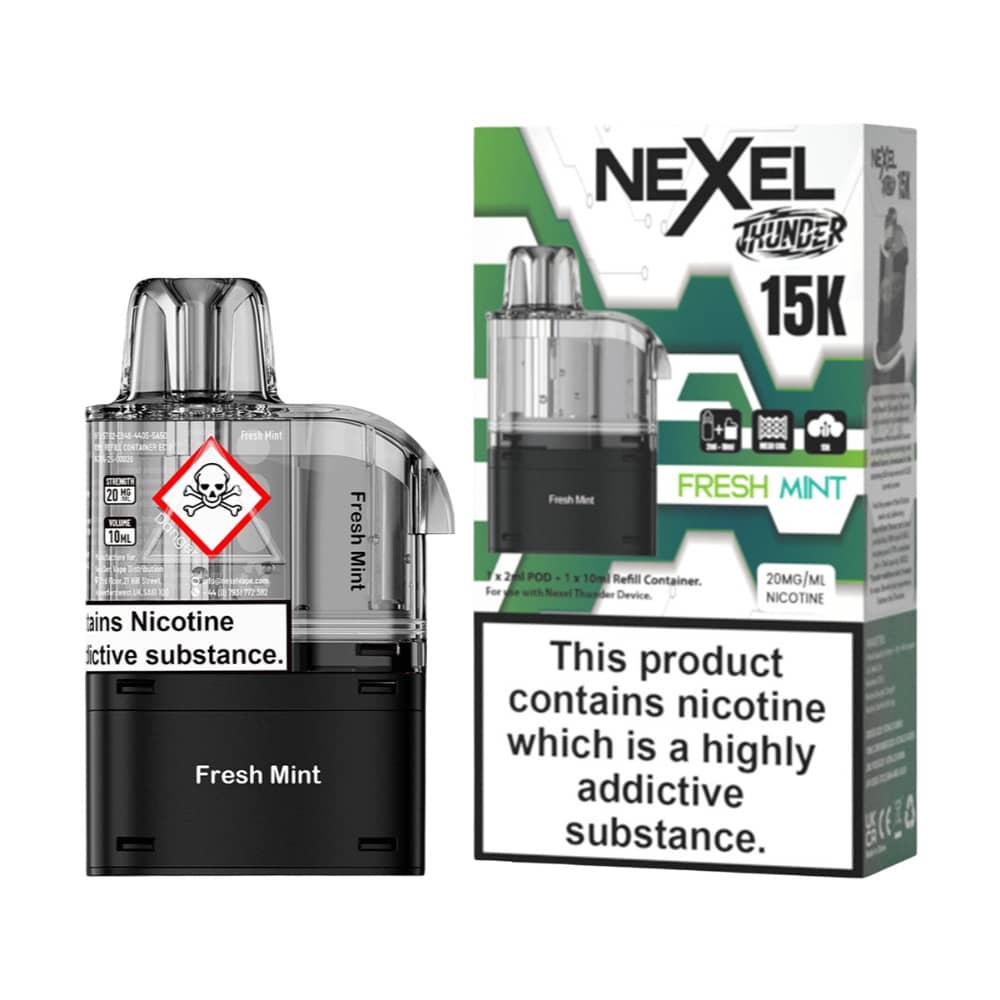 Nexel Thunder 15k Refill Pods Fresh Mint