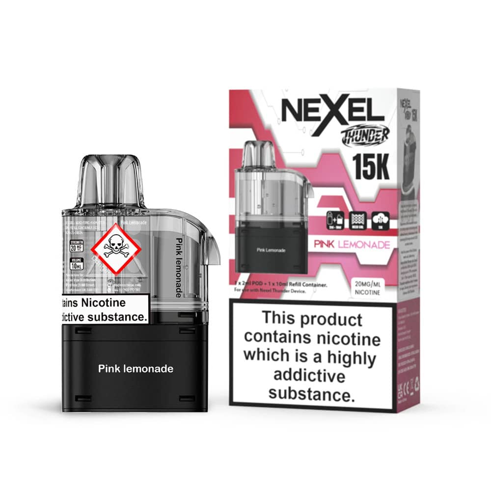 Nexel Thunder 15k Refill Pods Pink Lemonade