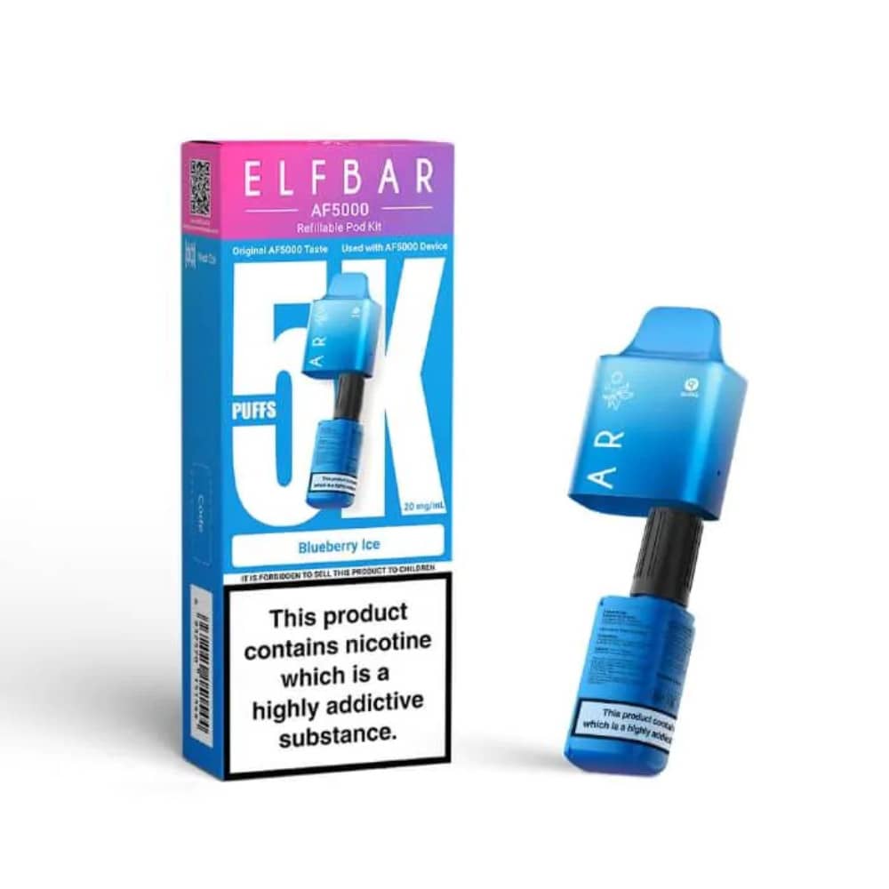Elf bar AF5000 Refill Pods Blueberry Ice