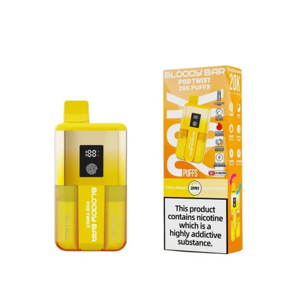 Bloody Bar Twist 20k Triple Mango/Peach Mango