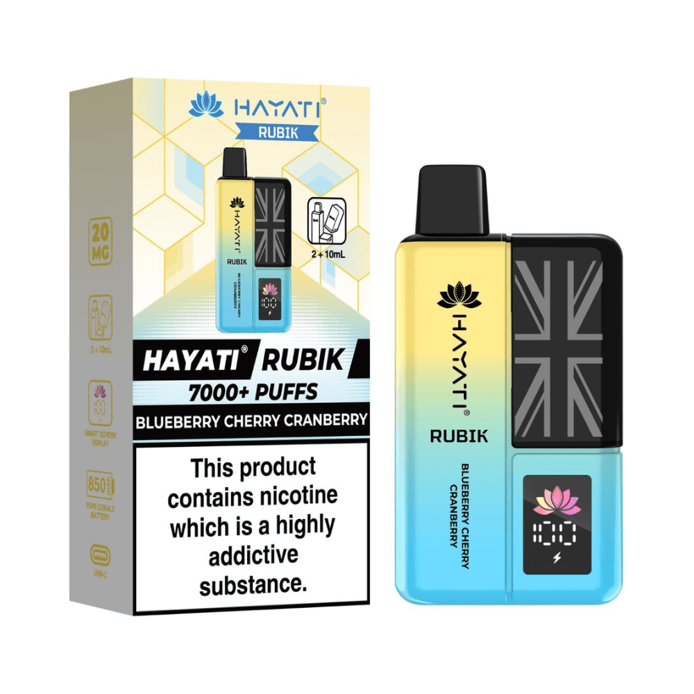 Hayati Rubik 7000 Blueberry Cherry Cranberry